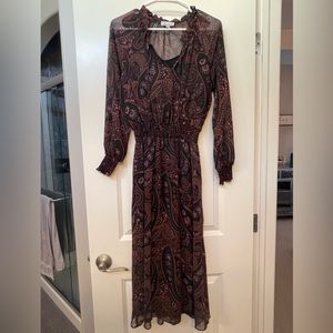 Evereve Allison Joy Silk Dress